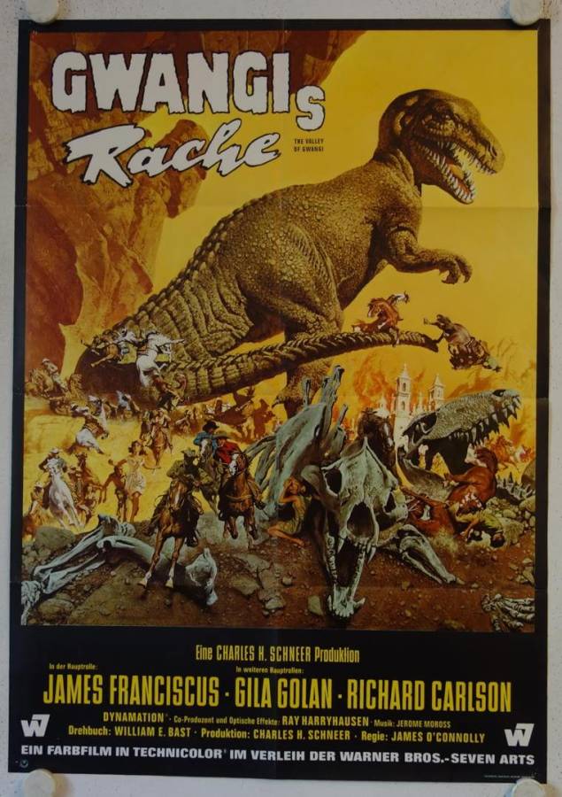Gwangis Rache originales deutsches Filmplakat